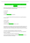ECIHv2 Practice &vert;106 Questions with correct answers