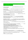 ATI RN Concept-Based Assessment Level 3 Study Guide &lpar;Latest Update&rpar;