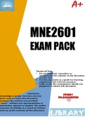 MNE2601 EXAM PACK 2023
