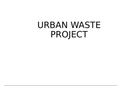 Urban waste presentation