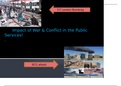       Impact of War & Conflict in the Public Services!