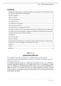 Unit 7: Mobile Apps Development  Assignment 1 (Learning Aim A) (All Criterias Met)