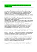 Special Education Set QBank &vert; 1680 Questions And Answers