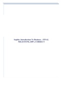 Sophia&colon; Introduction To Business &ndash; FINAL MILESTONE&comma;100&percnt; CORRECT