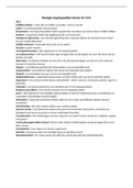 Biologie begrippenlijst Nectar thema 2 - VWO 4, Cel en Leven