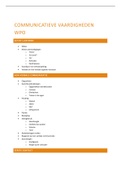 Samenvatting  Communicatieve vaardigheden WPO &lpar;15&sol;20&rpar;