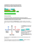 OCR Chemistry B (Salters-Nuffield): Topic  7 PL (Polymers & Life) summary