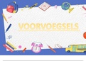 VOORVOEGSELS EN AGTERVOEGSELS