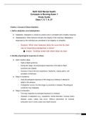 NUR 3525 Mental Health Concepts in Nursing Exam 1 Study Guide