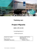 Project Migratie Vreemdelingenbesluit - Verblijfsvergunning asiel