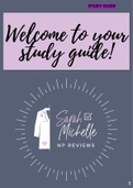 MSN 561 Pharmacology Study Guide / Welcome to your own Study Guide/ Download To Score An A MSN 561 Pharmacology Study Guide / Welcome to your own Study Guide/ Download To Score An A