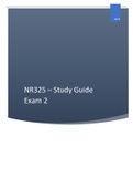 NR325 – Study Guide Exam 2