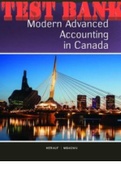 TEST BANK for  Modern Advanced Accounting in Canada, 10th Edition by Darrell Herauf, Murray Hilton and Chima Mbagwu1260881296 · 9781260881295 (Complete Download). 381 Pages.