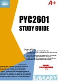 PYC2601 STUDY GUIDE