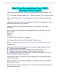 Blue Prism Accreditation Exam &lpar;AD01&rpar; Questions And Answers
