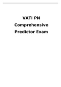 VATI PN Comprehensive Predictor Exam