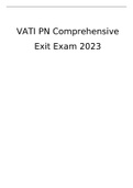 VATI PN Comprehensive Exit Exam 2023 
