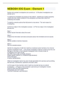 NEBOSH IOG Exam &colon; Element 1 &vert; 100&percnt; Correct Answers