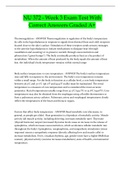 NU 372 - Week 3 Exam Test With Correct Answers Graded A&plus;