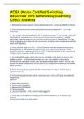 Bundle for Aruba Exams Compilation &vert; Verified &vert; Guaranteed Success