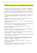 SDI Intro to Firearms &vert; 69 Questions And Answers
