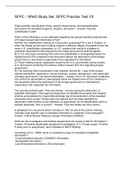 SFPC - SPeD Study Set&comma; SFPC Practice Test V2