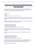 Registered Dietetics Exam &lpar;RDN&rpar; Practice Test Questions