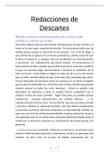 Redacciones de Descartes