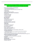 WGU C963 OA American Politics and the US Constitution Study Guide &vert; 100&percnt; Correct Verified 2022&sol;2023