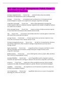 BUS 4385 Strategic Management&comma; Palich&comma; Exam 1 &ndash; Questions & Answers