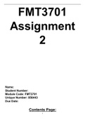 FMT3701 Assignment 2