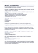 Health Assessment  testbank 2023  with 100&percnt;  correct questions and answers