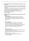 Examenvragen Transportgeografie &plus; antwoorden 