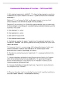 Fundamental Principles of Taxation - CH1 Exam 2023