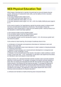NES Physical Education Test &vert; 69 Questions with 100&percnt; Correct Answers