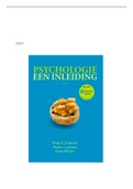 Samenvatting Psychologie, een inleiding, ISBN: 9789043034593  HELE BOEK