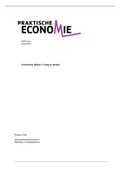 Praktische economie Module 2 Vraag en aanbod uitwerkingen