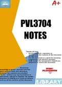 PVL3704 Exam Notes