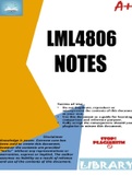 LML4806 NOTES
