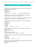 AORN Periop 101 Module  &lowbar;&lowbar; Questions And Answers