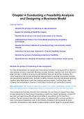 Mana 3325 Reading Chapter 4 Conducting a Feasibility Analysis and Designing a Business Model.docx.pdf