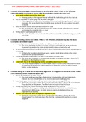 ATI FUNDAMENTALS PROCTRED EXAM LATEST 2022-2023 