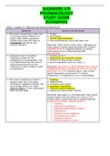 SAUNDERS ATI PHARMACOLOGY STUDY GUIDE (Complete)