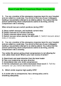 Heart Code BLS &lpar;American Heart Association&rpar; mostly tested exam trial questions and answers 20222023