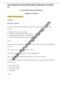Gerontological Nursing 10th Edition Eliopoulos Test Bank &lpar;1&rpar;&period;