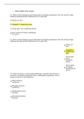 NUR&period; 6665 Final Exam