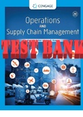 TEST BANK & Solutions Manual for Operations and Supply Chain Management, 2nd Edition, David Alan Collier, James R. Evans, ISBN-10: 035713169X, ISBN-13: 9780357131695. All Chapters 1-19. (Complete Download)