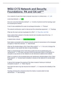 WGU C172 Network and Security Foundations&period;