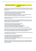 Med-Surg Hesi PN&ast;&plus;&plus; Questions and Correct Answers Graded A&plus;