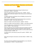 Probation and Parole EXAM 1 Questions and Answers 2023